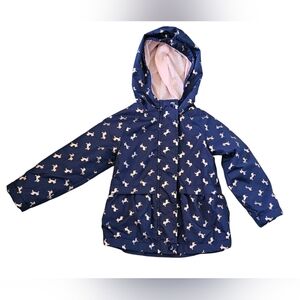 OshKosh B'gosh Pink Unicorn Zip Up Hooded Jacket Girls (2T)